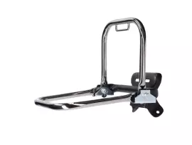 Rear Luggage Rack Chromed W/ Short Support Handle And Fender Mount For Simson S50, S51, S70