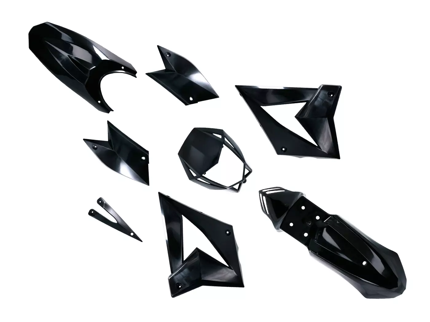 Fairing Kit Complete Black For CPI SX, SM, Beeline