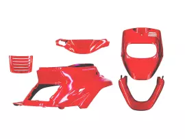 Fairing Kit Red 5-part For MBK Booster -2004, Yamaha BWS -2004