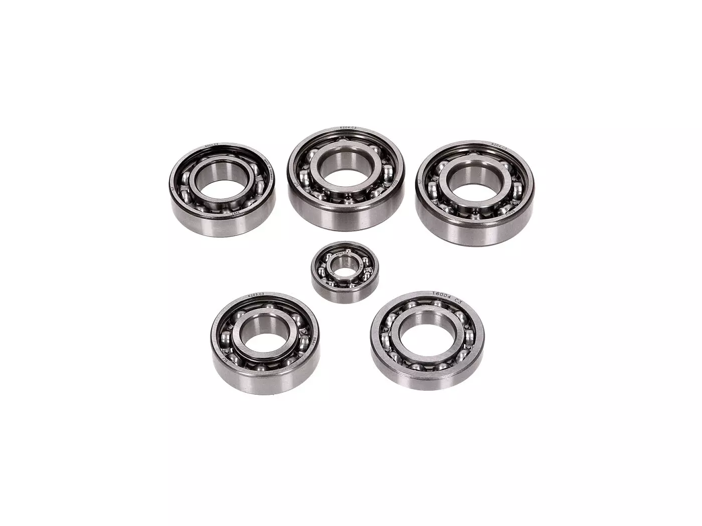 Buy now: Ball Bearing Set Engine C3 For Simson M541/M741 S51, S53, S70, S83, KR51/2, SR50, SR80 Ball Bearing Set Engine C3 For Simson M541/M741 S51, S53, S70, S83, KR51/2, SR50, SR80
