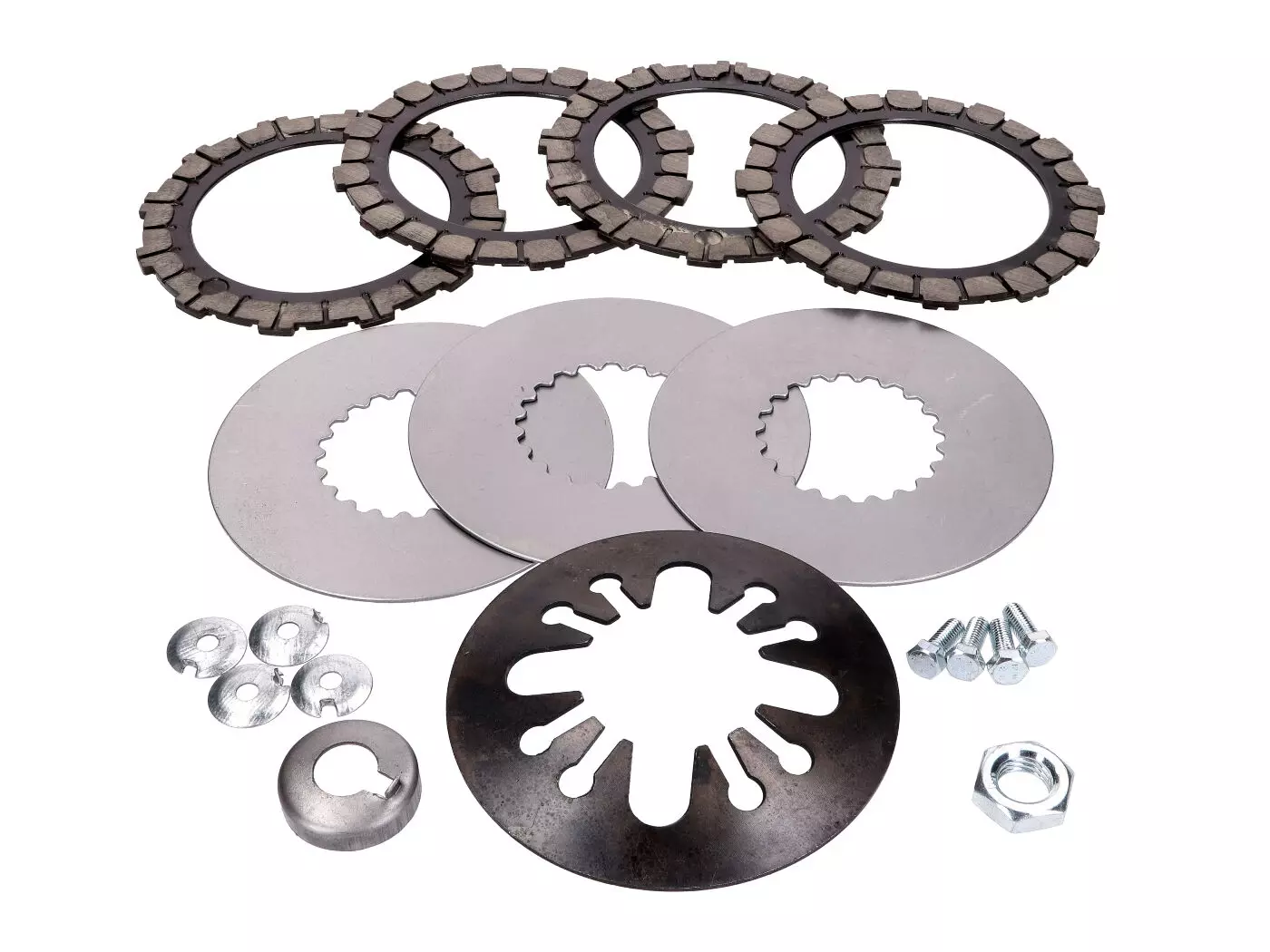 Clutch Parts Set 18-piece 1.5mm Disc Spring For Simson S51, S53, S70, S83, SR50, SR80, KR51/2