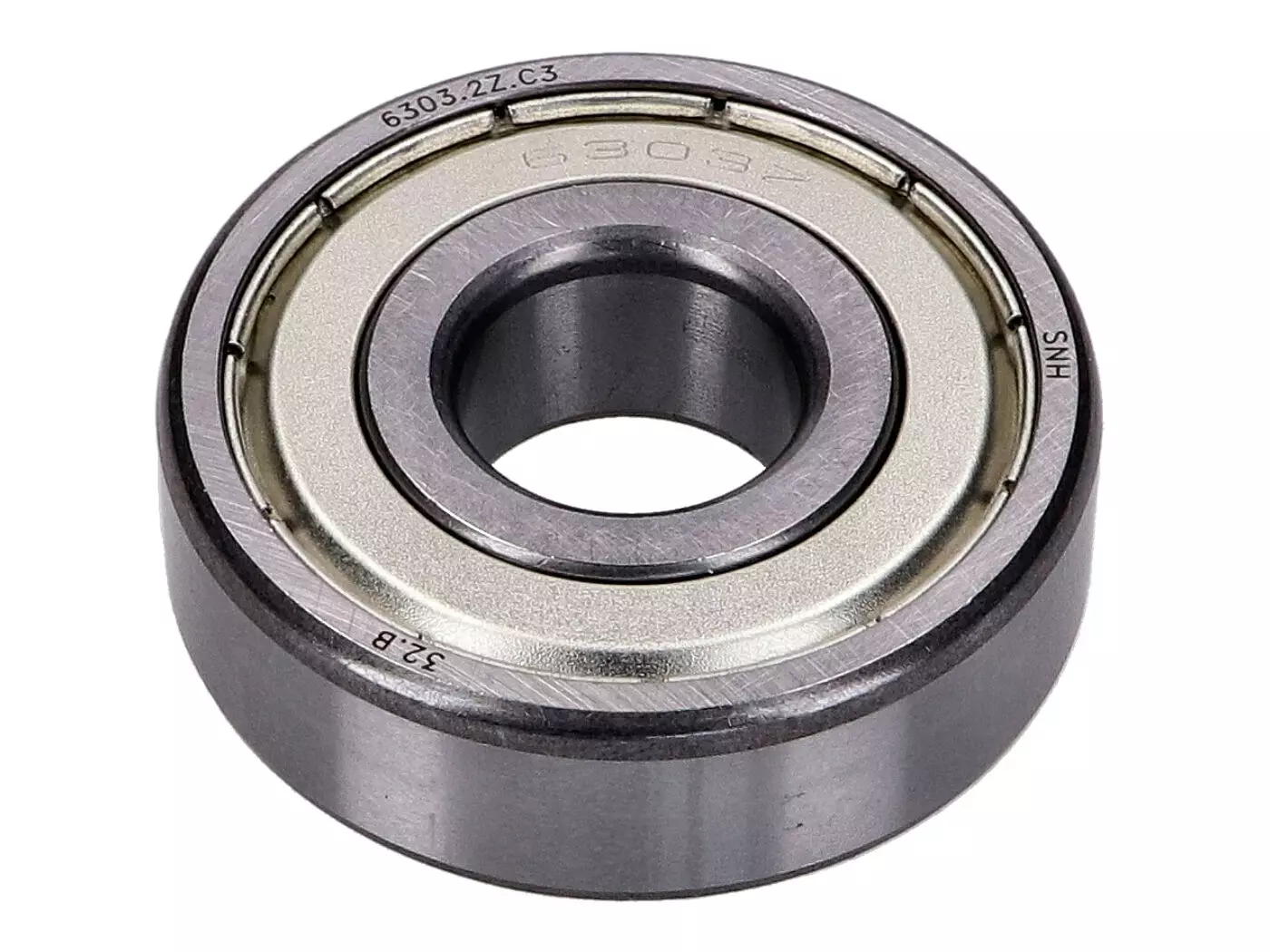 Sprocket Carrier Ball Bearing SNH 6303.2Z.C3 Closed For Simson S50, S51, S53, S83, SR50, SR80, SR4-1, SR4-2, SR4-3, SR4-4 KR50/1, KR51/2 Schwalbe, Star, Sperber, Spatz, Habicht