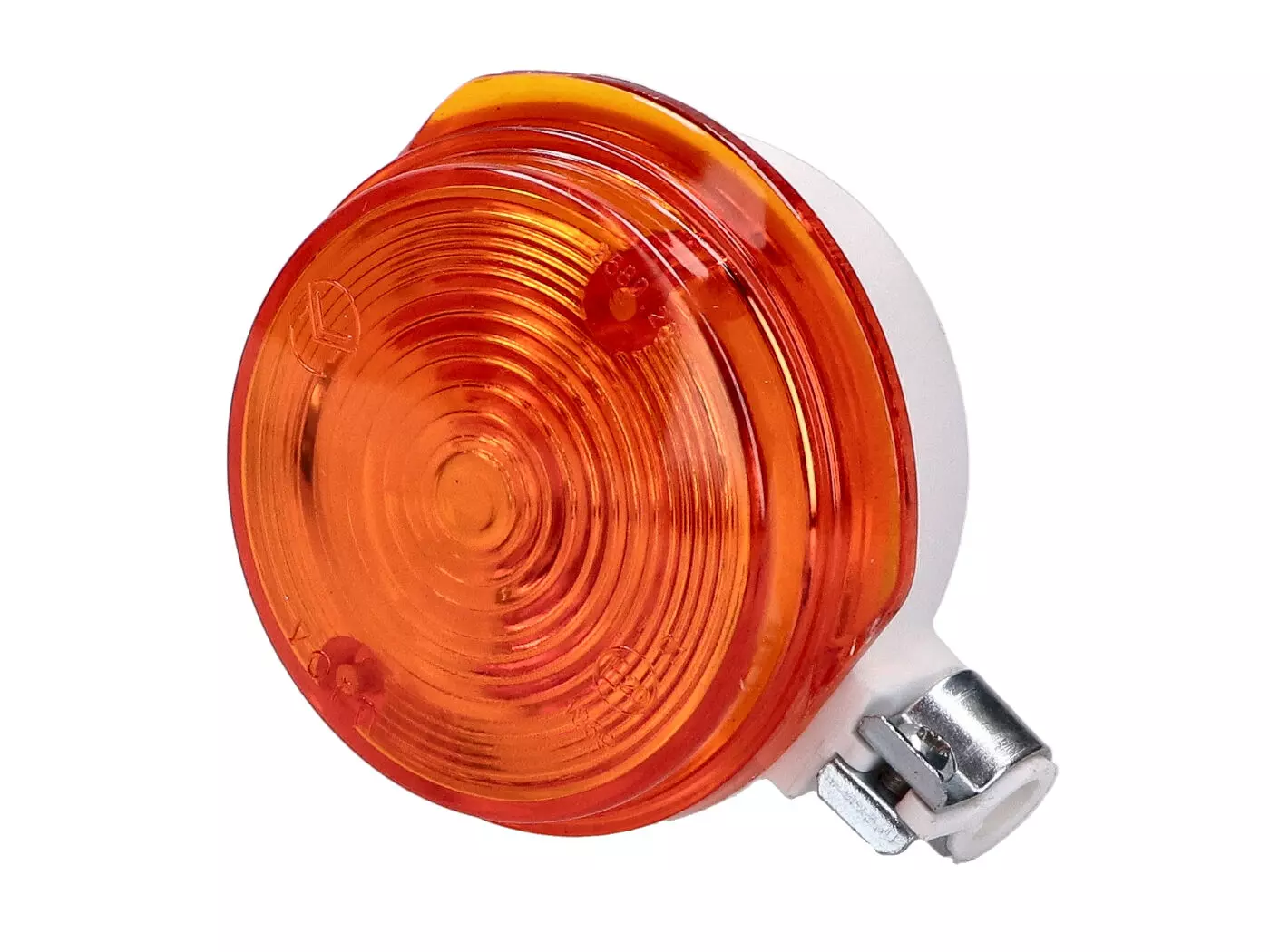 Indicator Light Assy Front 80mm Orange / White For Simson S50, S51, S70, SR50, SR80