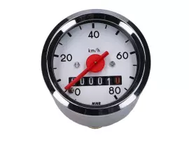 Speedometer Round 48mm For Simson S50, S51, S70