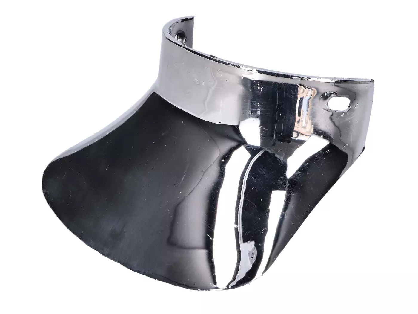 Mudguard Mud Flap Front / Rear Plastics Chrome Look For Simson S50, S51, S70