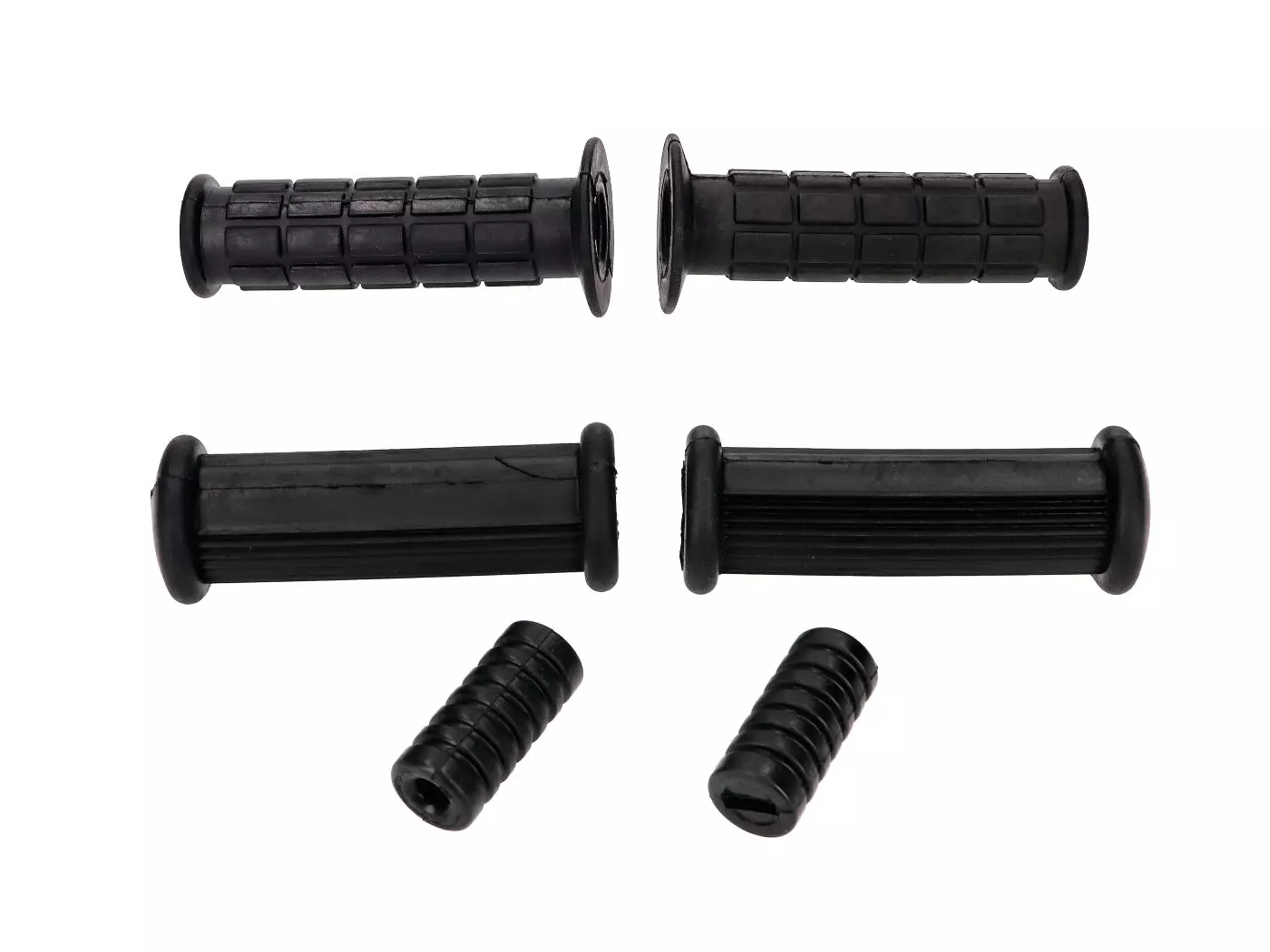 Frame, Gearshift, Kick Starter, Handlebar Rubber Parts Set 6-piece For Simson S50, S51, S53, S70, S83