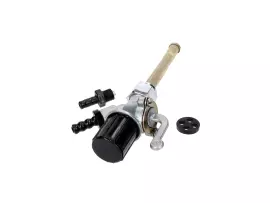 Fuel Cock W/ Water Bag Black For Simson S50, S51, S70