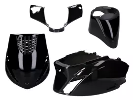 Fairing Kit Glossy Black For Piaggio Zip 2 AC 2000