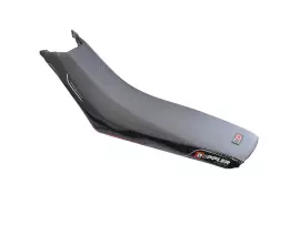 Seat Cover Doppler Black / Red For Derbi Senda 2010-, Gilera RCR, SMT 2011