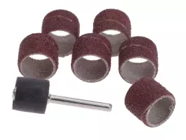 Rotary Tool Sanding Sleeve Set Wide, 7-piece 13,17mm