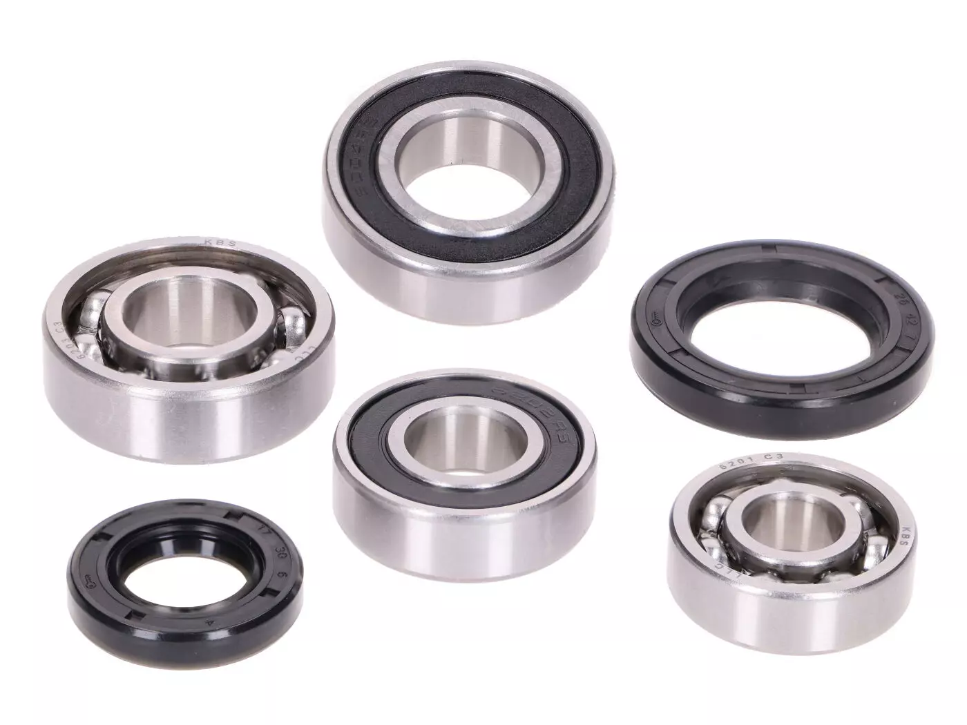 Gearbox Bearing Set W/ Oil Seals For Peugeot Horizontal