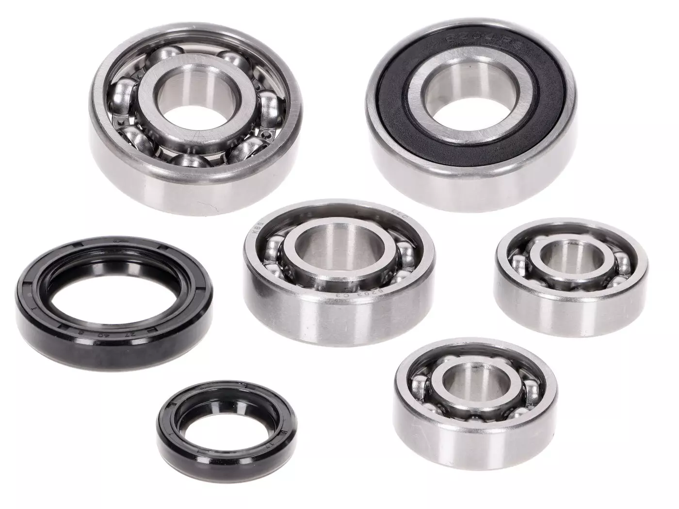 Gearbox Bearing Set W/ Oil Seals For Morini