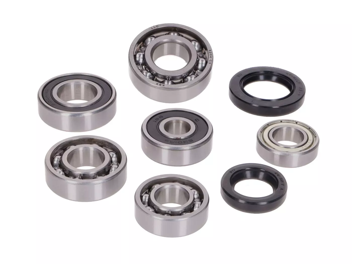 Gearbox Bearing Set W/ Oil Seals For 152QMI 125, 150 4-stroke China