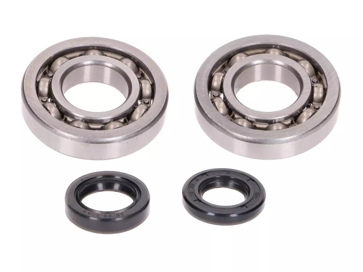 Crankshaft Bearing Set W/ Shaft Seals For Peugeot Speedfight, Elyseo, Trekker 100