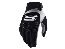 MX Gloves S-Line Homologated, Black / White - Size XXL