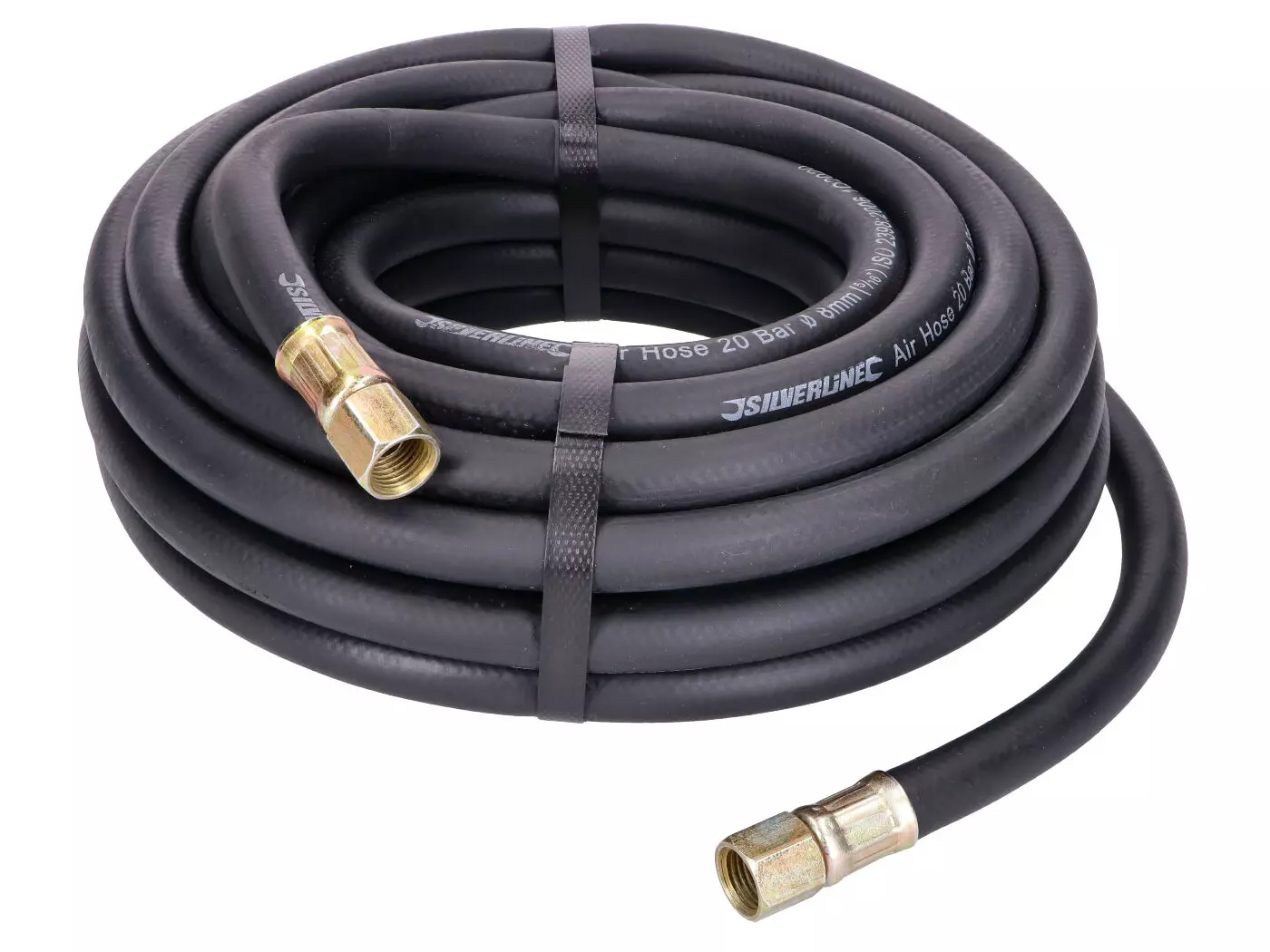 Rubber Air Hose Fabric-reinforced 8mm 20bar, 10m