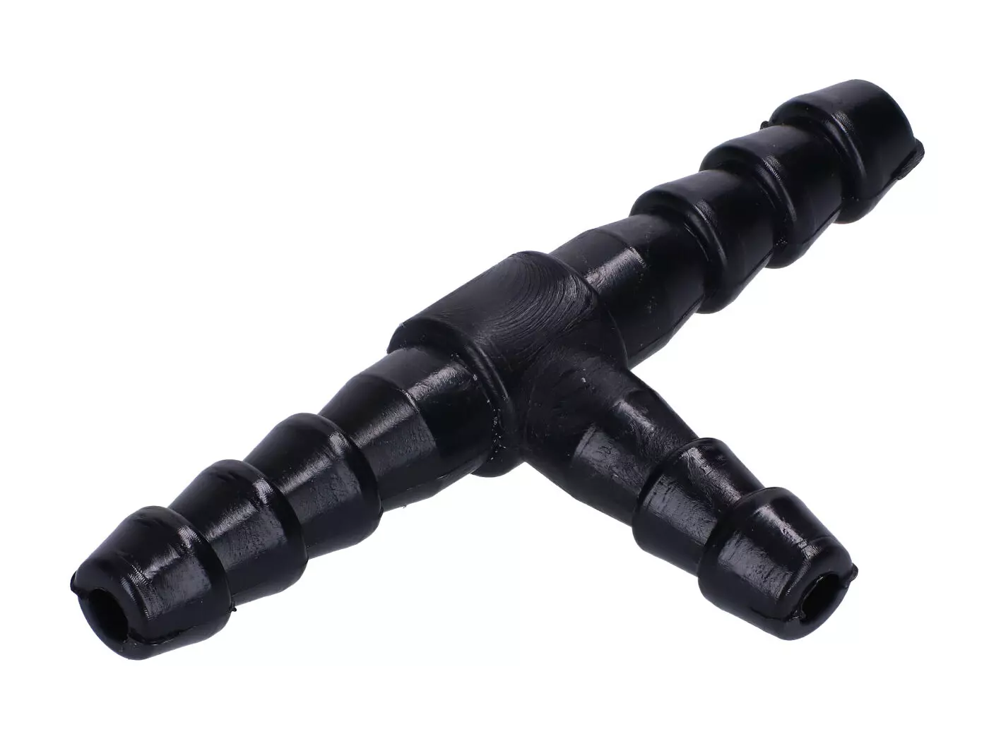 Fuel Hose T-piece / T-fitting Black 6mm