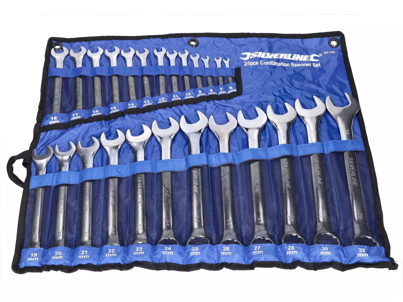 Combination Spanner Set 25-piece Metric 6-32mm