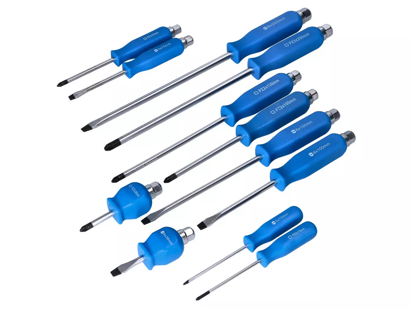 Hand Impact Screwdriver / Engineers Screwdriver Set 12-piece