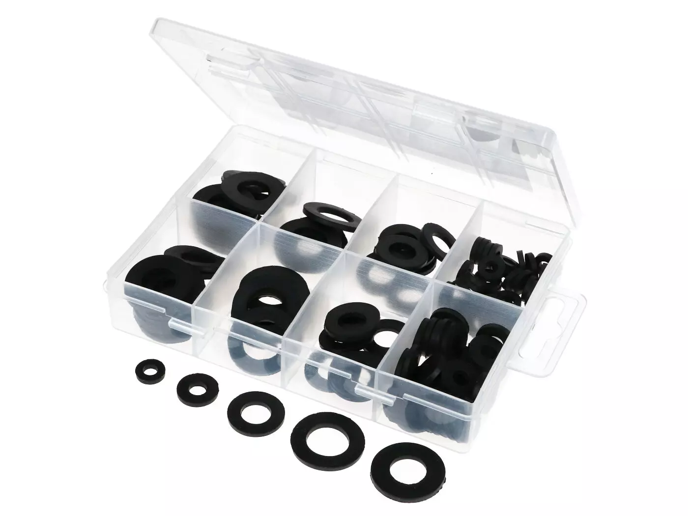 Rubber Washer Assortment 120-piece