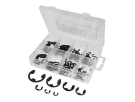 Shaft Circlip / Snap Ring Assortment DIN6799 3-19mm 135-piece