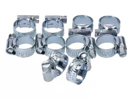 Hose Clamp Set 10-16mm 10-piece