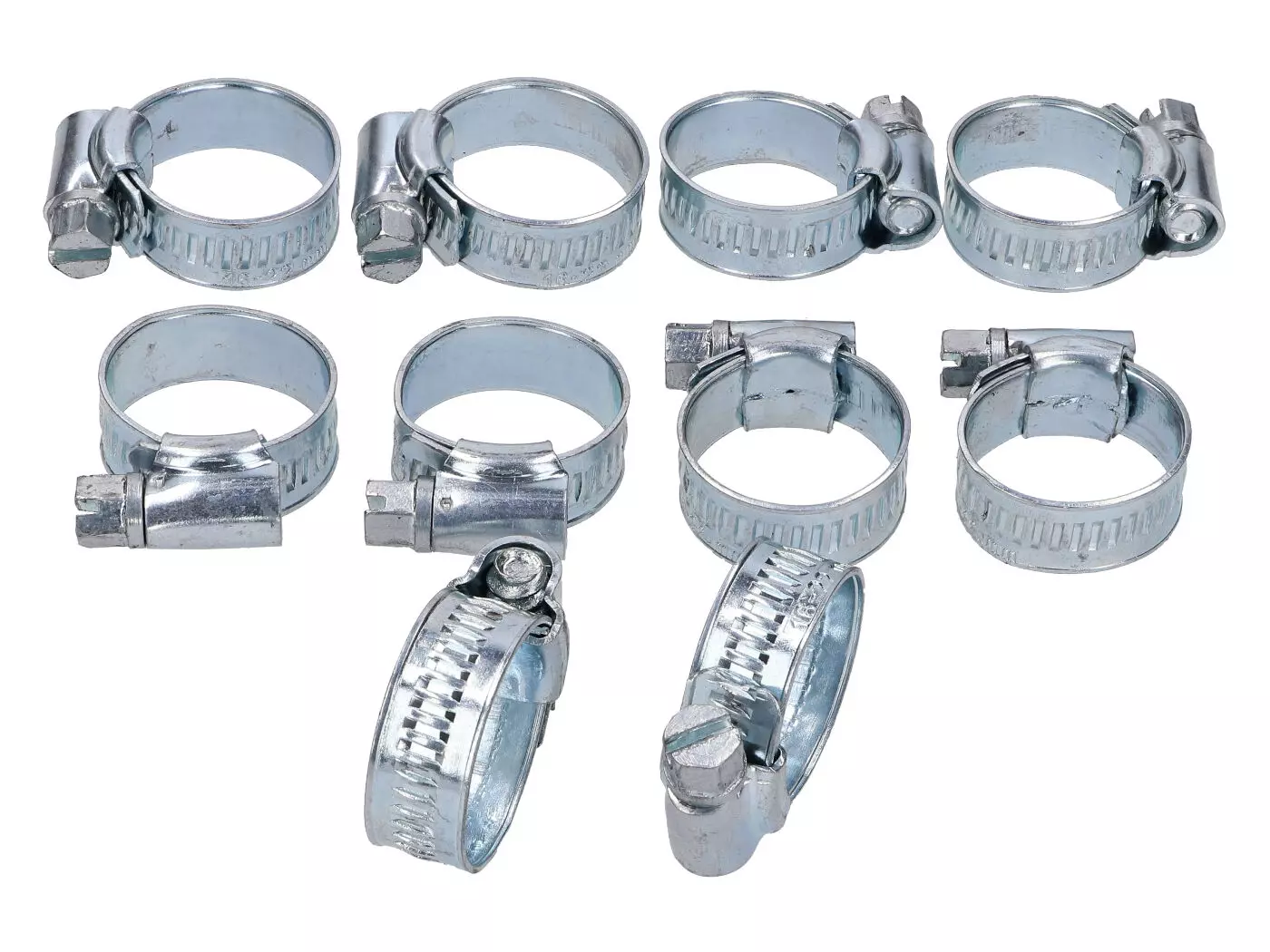 Hose Clamp Set 16-22mm 10-piece