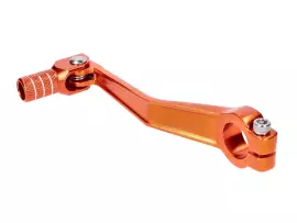 Gear Shift Lever Foldable, Anodized Aluminum, Orange For Simson S50, S51, S53, S70, S83