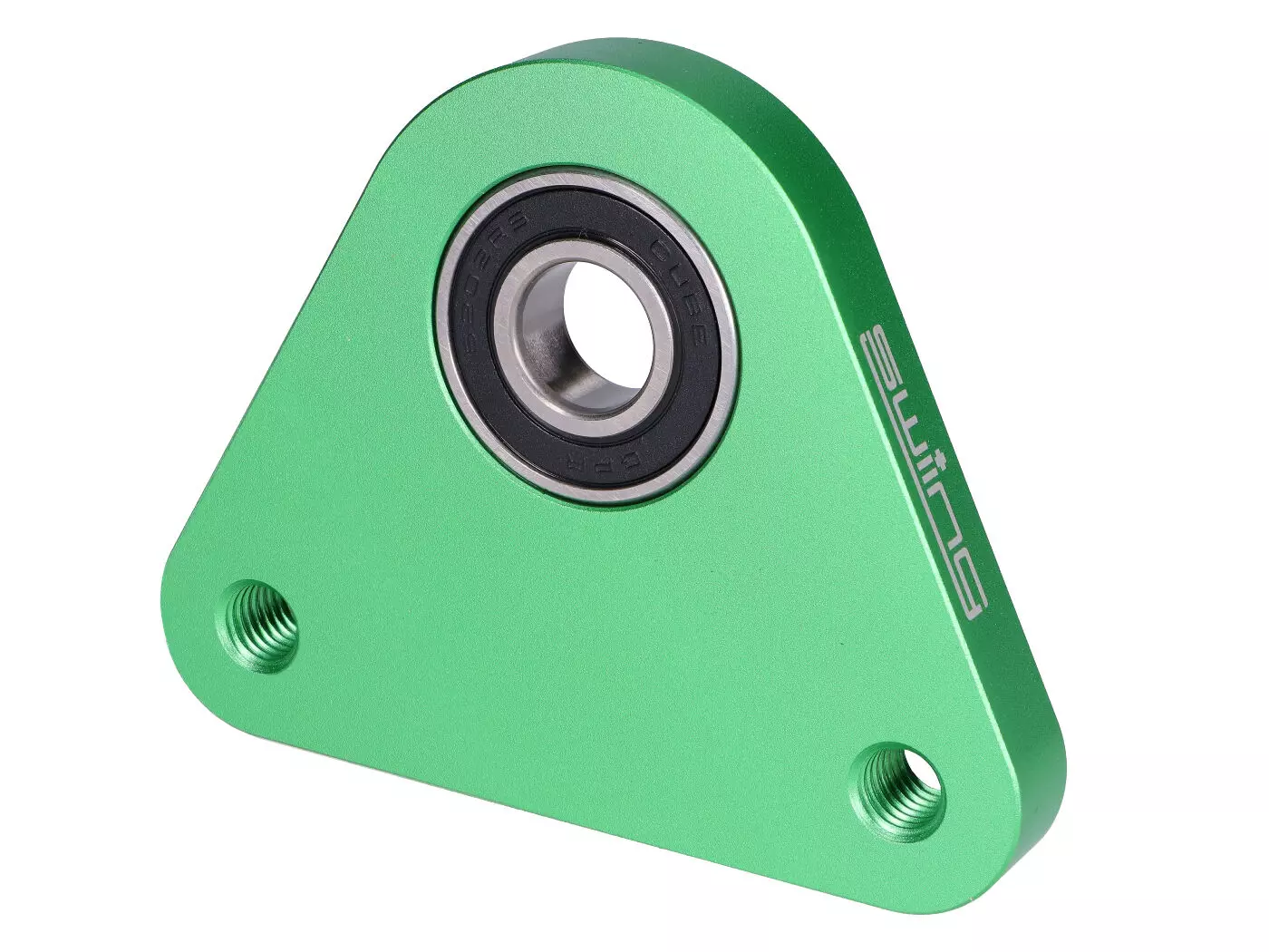 Rear Wheel Bearing Plate Swiing Racing Aluminum Green For Piaggio Ciao, Si, Bravo, Boxer