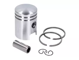 Piston Set 12mm 50cc 38mm For Puch Maxi, 2-speed, 3-speed, DS, MS, P1, X30