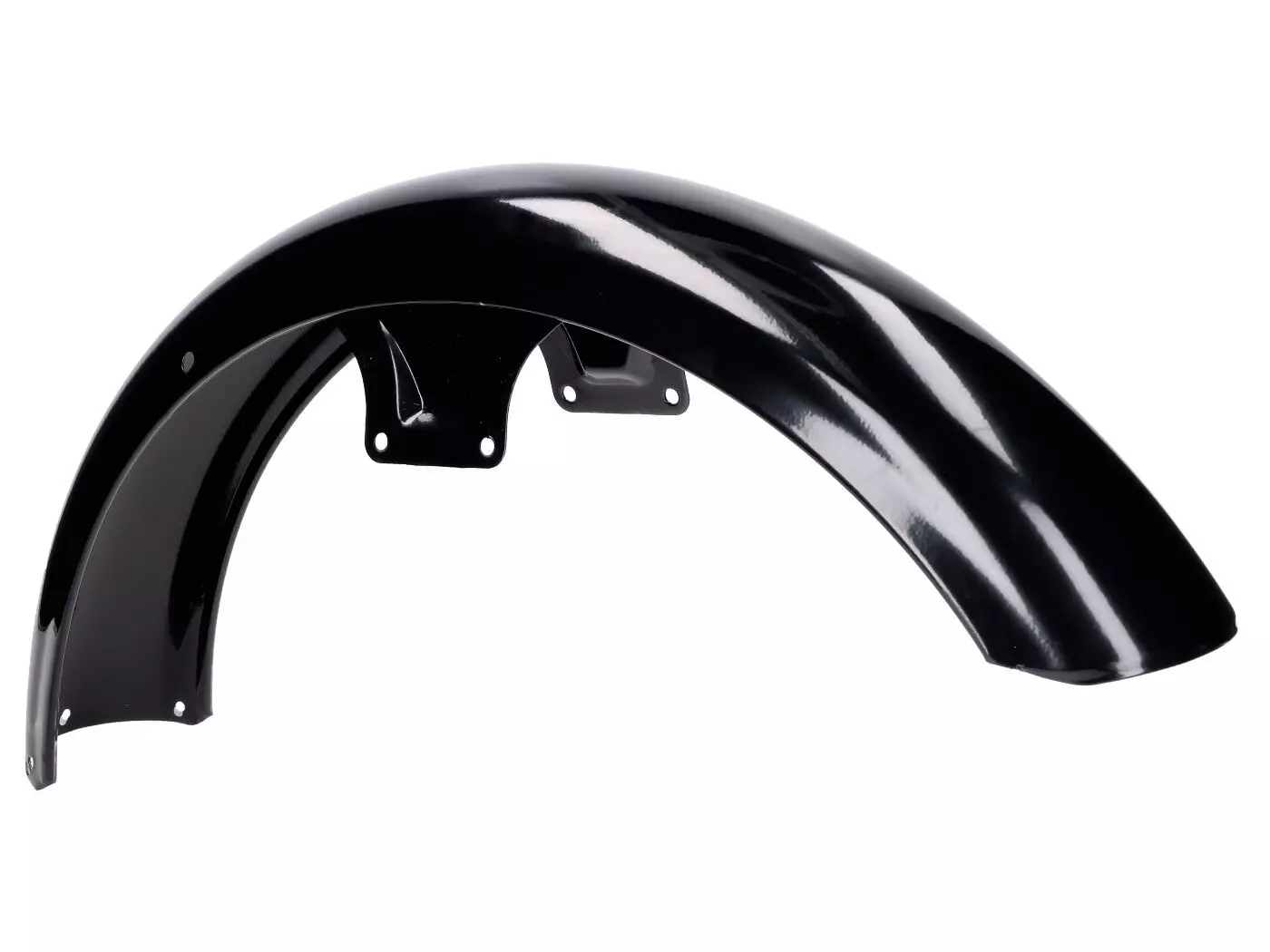 Front Mudguard / Fender, Black Primed For Simson S50, S51, S70