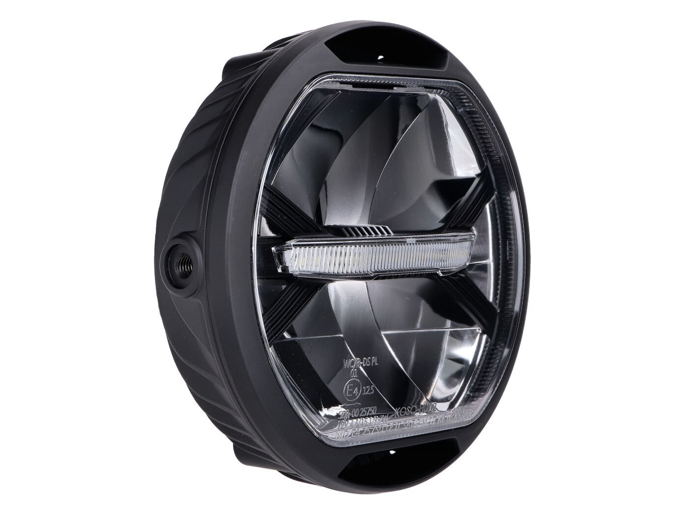 Headlight Assy Koso Thunderbolt LED 170mm 12V