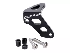 Clutch Lever Stop Doppler Aluminum Black For Minarelli AM6