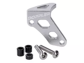 Clutch Lever Stop Doppler Aluminum Silver For Minarelli AM6