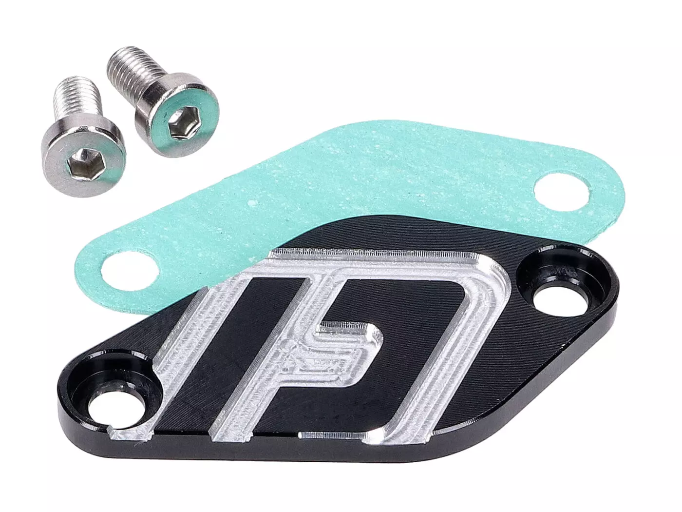 Buy now: Oil Pump Cover Doppler V2 Black For Minarelli AM6, Derbi EBE, EBS, D50B Oil Pump Cover Doppler V2 Black For Minarelli AM6, Derbi EBE, EBS, D50B