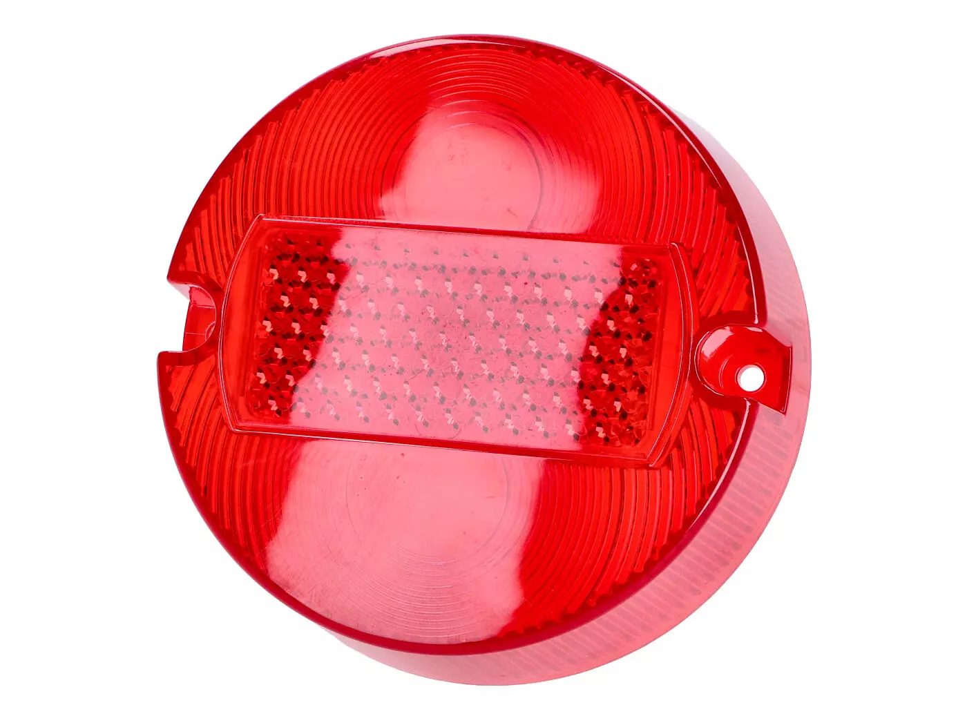 Rear Light Lens 100mm Red W/o E-mark For Simson S50, S51, S70, MZ