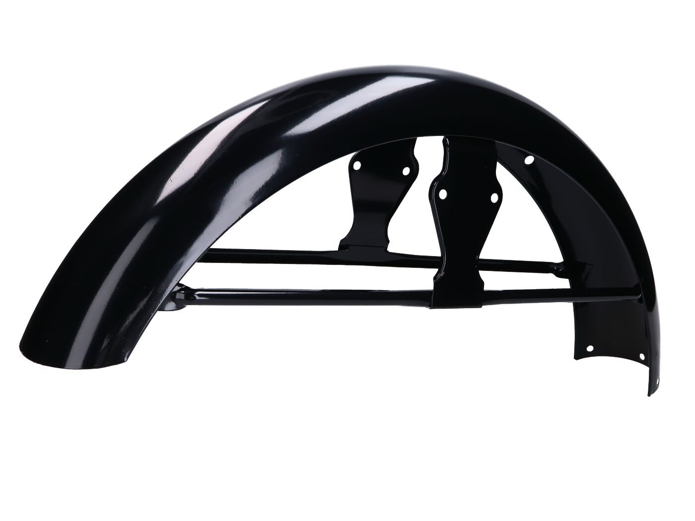 Front Fender / Mudguard With Strut, Black Primed For Simson S50, S51, S70