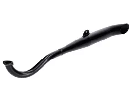 Exhaust Side Pipe Complete Black For Puch Maxi