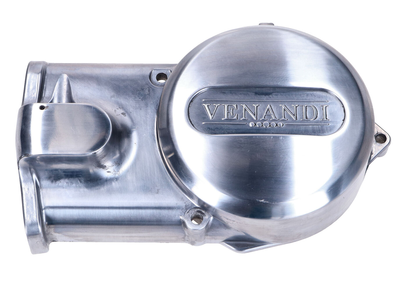 Alternator Cover Venandi Polished With Lettering For Simson S51, S53, SR50, KR51/2 Schwalbe M500