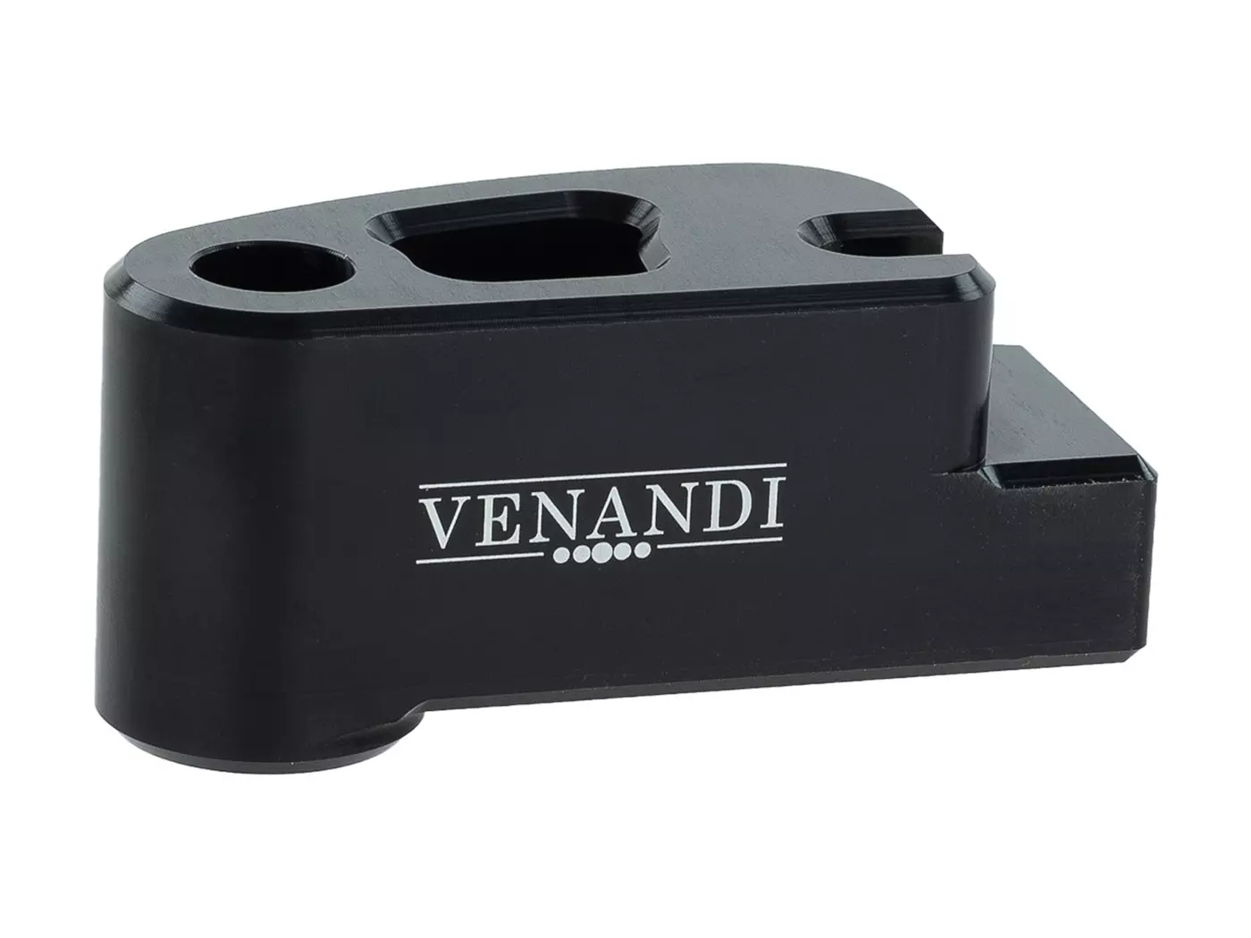 Spacer Venandi CNC, Rear Brake Plate Stopper, Black For Simson