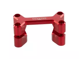 Handlebar Mount Venandi Dogbone CNC Red For Simson S50, S51