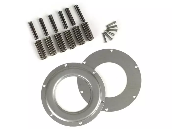 Primary Repair Kit Primary Wheel BGM PRO 12 Springs Straight Toothed Reinforced 104mm For Vespa Largeframe PX80, PX125, 150, 200, Cosa, T5 125cc, Sprint, GS160, GS4, SS180
