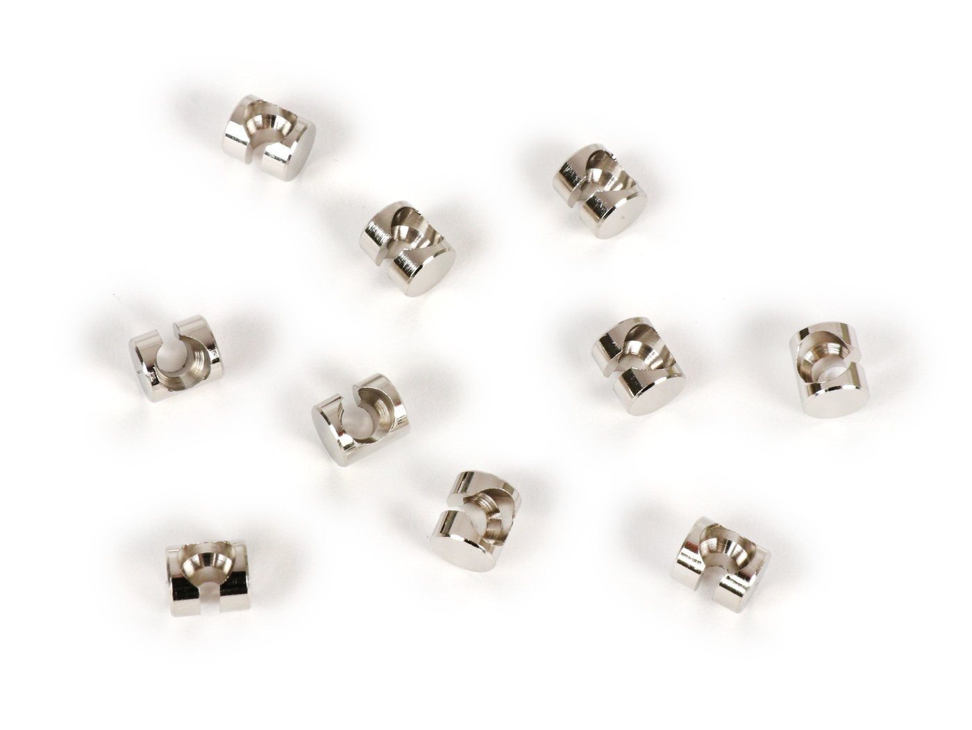 Cable Barrel -BGM ORIGINAL- Fitting Ø=8x9mm (high Head Type) - Vespa PX, T5, Rally, Sprint, VBB, VNB, VNA, VBA, Super, TS, GT, GTR, V50, 50N, SS50, SS90, V90, V100, PV, ET3, Lambretta LI, LIS, SX, TV, DL, GP - 10 Pcs