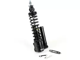 Front Shock Absorber -BGM PRO SC/F16 COMPETITION, 240mm- Vespa GTS 125-300 (-2013, 2017-2022), GTS SUPER 300 HPE, SUPERSPORT 300, SUPERTECH 300 HPE, GT 125-200, GTL 125-200, GTV 125-300 - Black