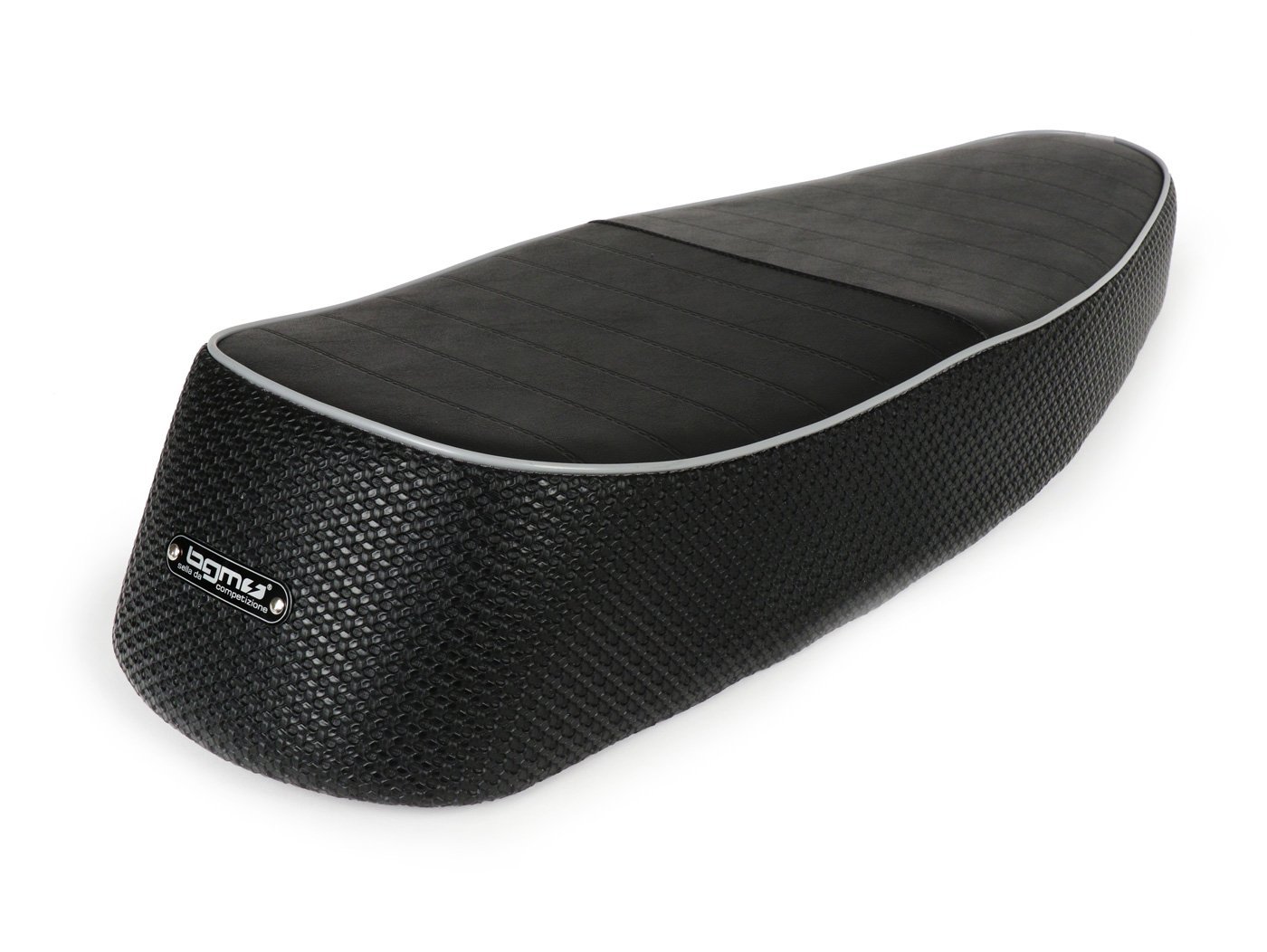 Seat -BGM PRO SportTouring- Vespa Sprint, GT, GTR, Super, TS, GL, VNA, VBA, VNB, VBB, T4, Rally 180/200, GS160, SS180 - Also Fits Vespa PX - Without Lock