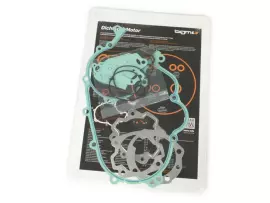 Engine Gasket Set -BGM Pro Silicone- Vespa Largeframe, PX80, PX125, PX150,PX200 (all Models), Rally200, Cosa, Sprint Veloce, Incl. O-Rings - With / Without Autolube