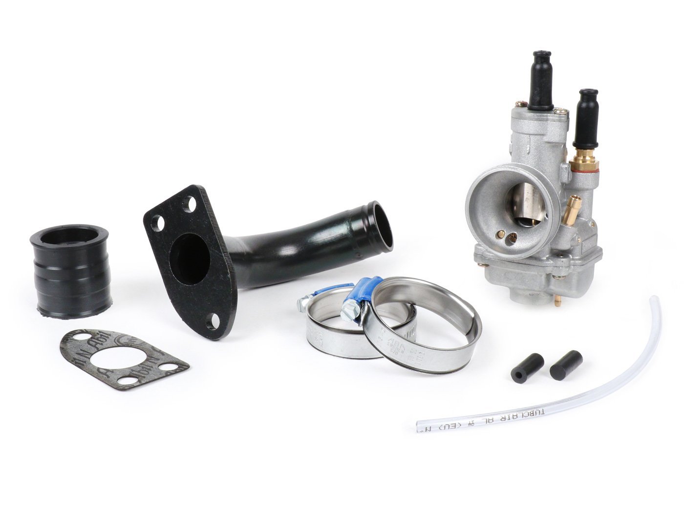 Intake Manifold Set With Carburettor -BGM PRO Ø24mm Polini CP23- Vespa GS150 (VS2-VS5), GS2 (VD1TS), GS3 (VD2TS)