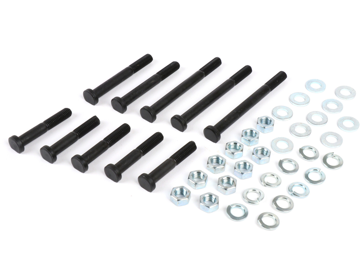 Engine Casing Bolt Set  -BGM ORIGINAL- Vespa Smallframe V50, V90, PV125, ET3, PK S - 10 Bolts