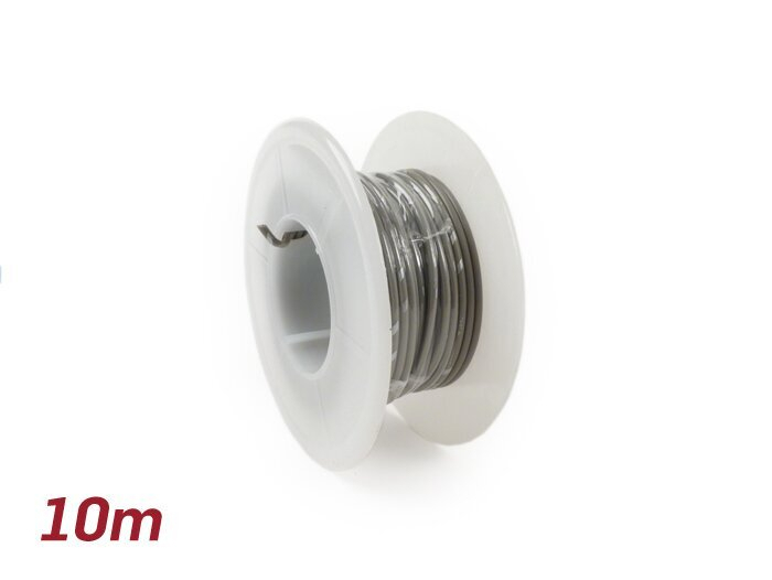 Electric Wire -UNIVERSAL 0.85mm²- 10m - Grey