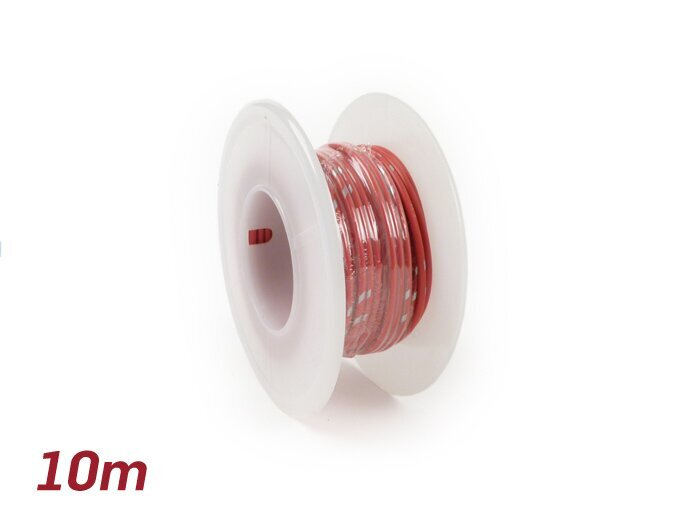Electric Wire -UNIVERSAL 0.85mm²- 10m - Red
